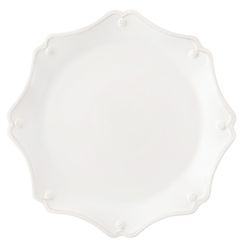 Juliska Berry & Thread Whitewash Scalloped Charger Plate