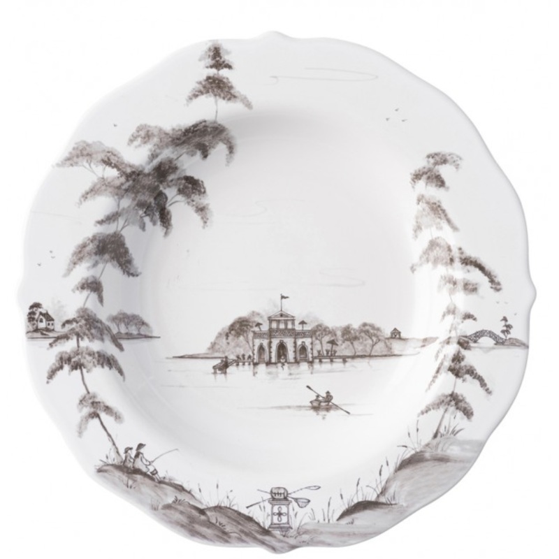 Juliska Country Estate Flint Pasta/Soup Bowl Boathouse