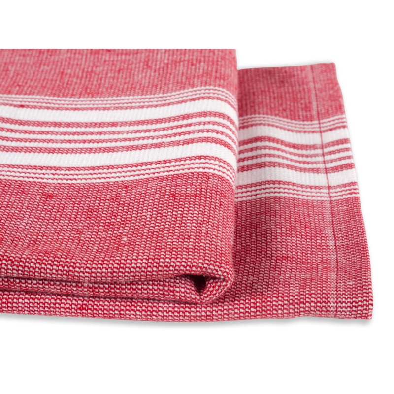 STRADA DUAL PURPOSE KITCHEN TOWEL, RED 20 x 30"