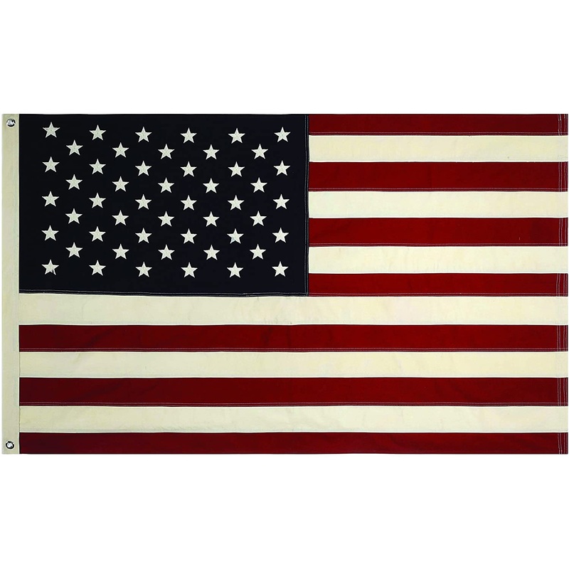 60" x 36" Fabric USA Flag with Grommets