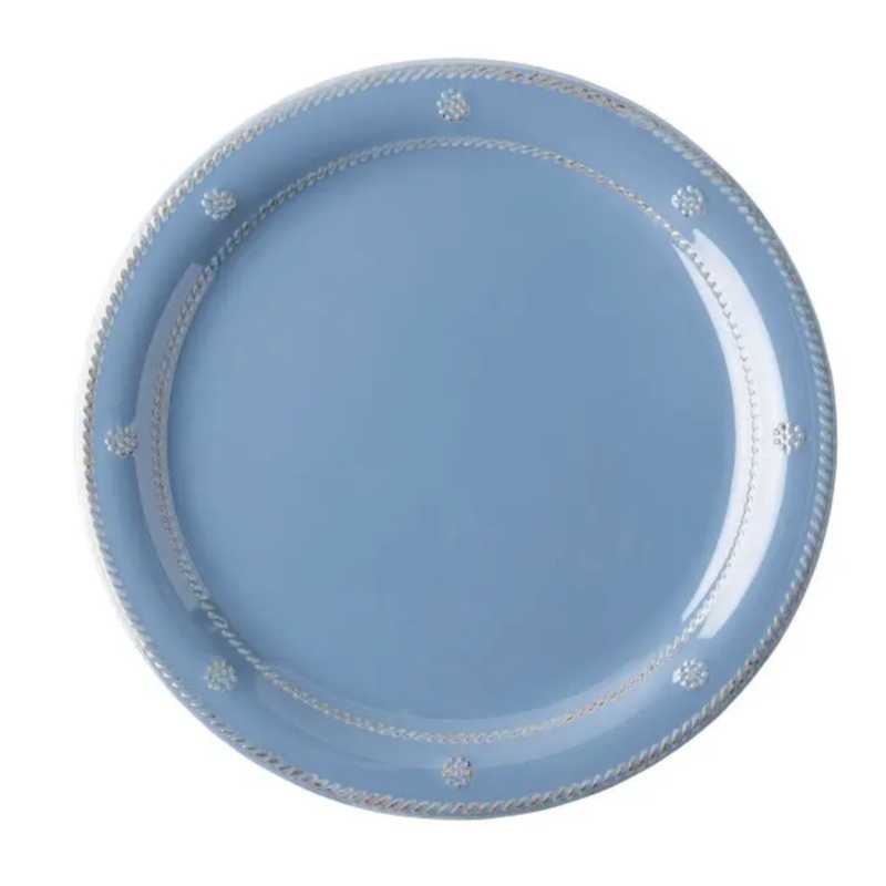 Juliska Berry & Thread Melamine Dinner Plate - Chambray