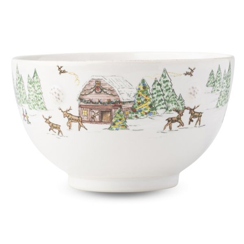 Juliska Berry & Thread North Pole Cereal/Ice Cream Bowl