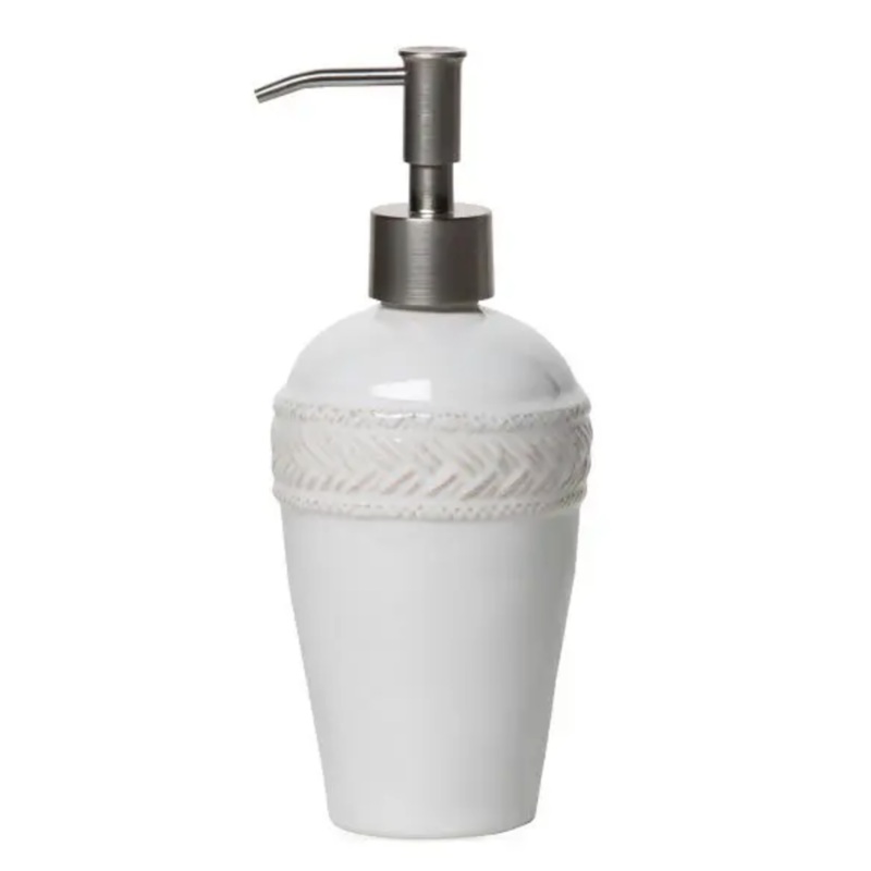 Juliska Le Panier Soap Dispenser - Whitewash