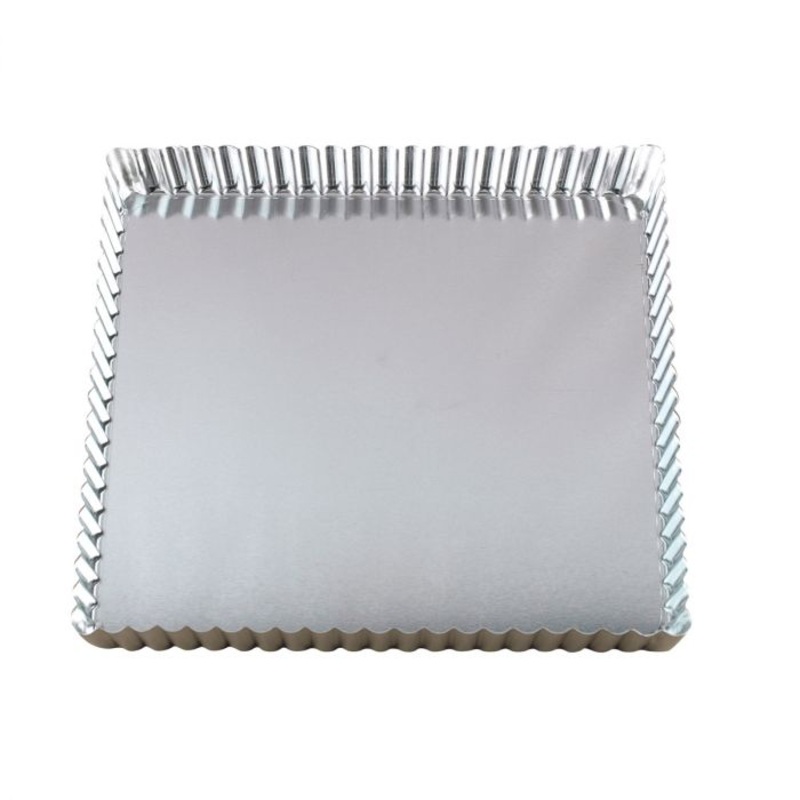 Square Quiche Pan with Removable Bottom , 9in