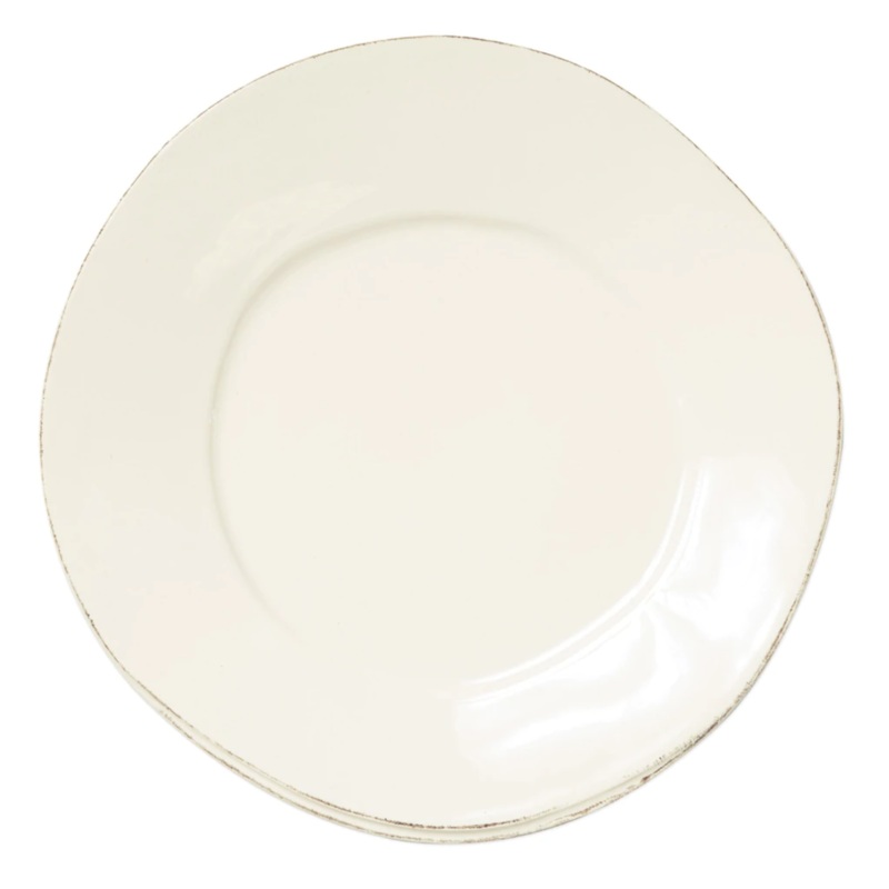 VIETRI LASTRA DINNER PLATE - Linen