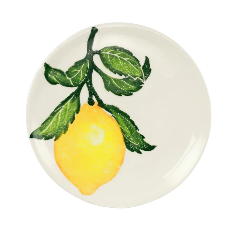 VIETRI LIMONI SALAD PLATE