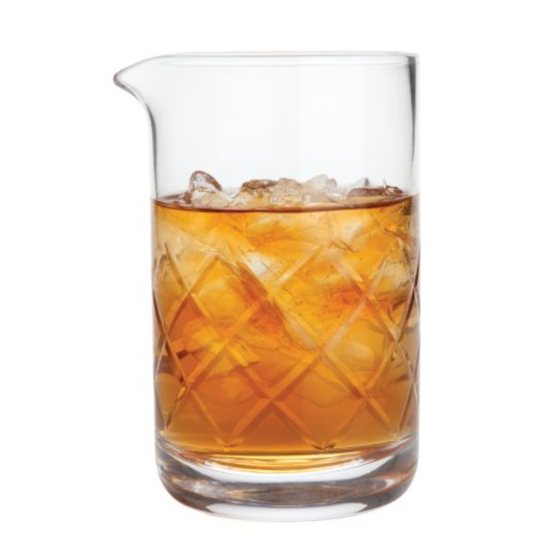 Crystal Mixing Glass by Viski