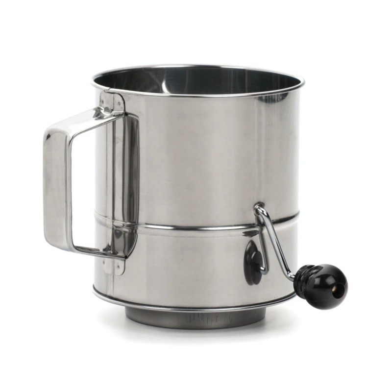 Endurance Crank Style Flour Sifter, 3 Cup