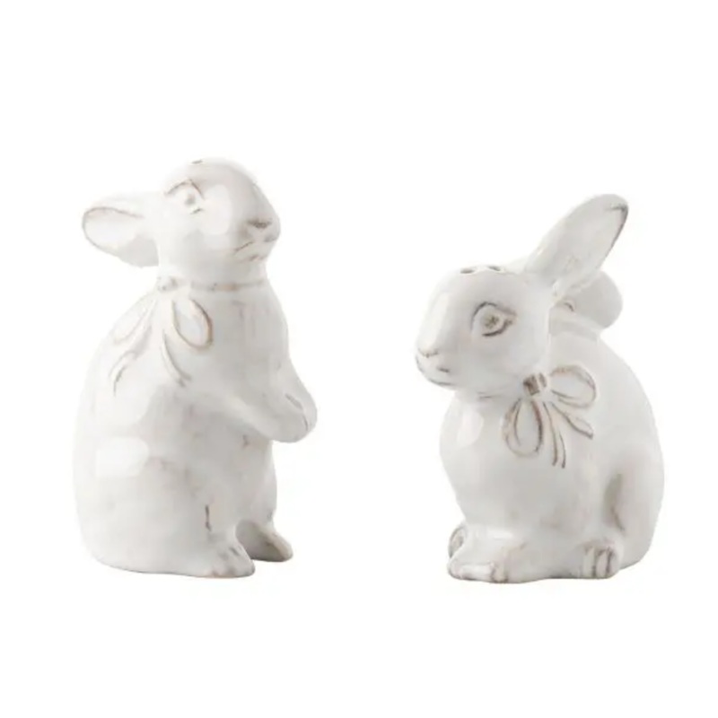 Juliska Clever Creatures Bunny Salt & Pepper Set