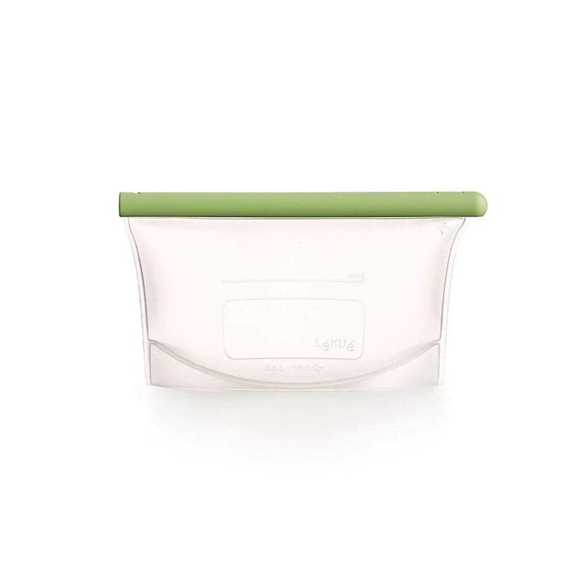 Reusable Silicone Bag,  17 Oz / 2.15 Cups