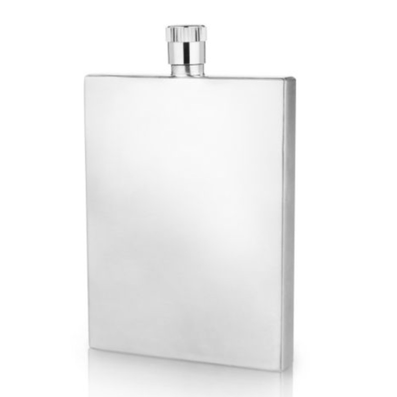 Stainless Steel Slim Flask by Viski