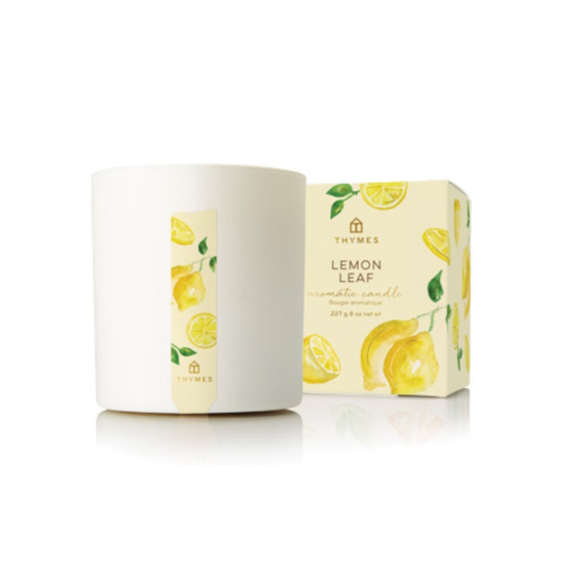 Thymes - LEMON LEAF POURED CANDLE