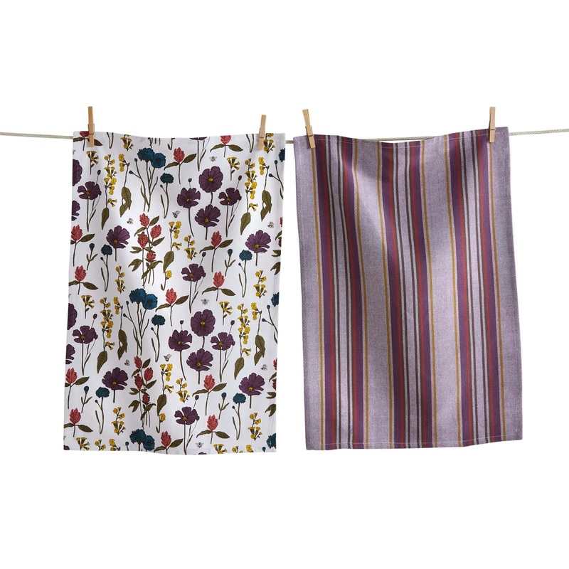 BeeFlowersDishtowelSet-2