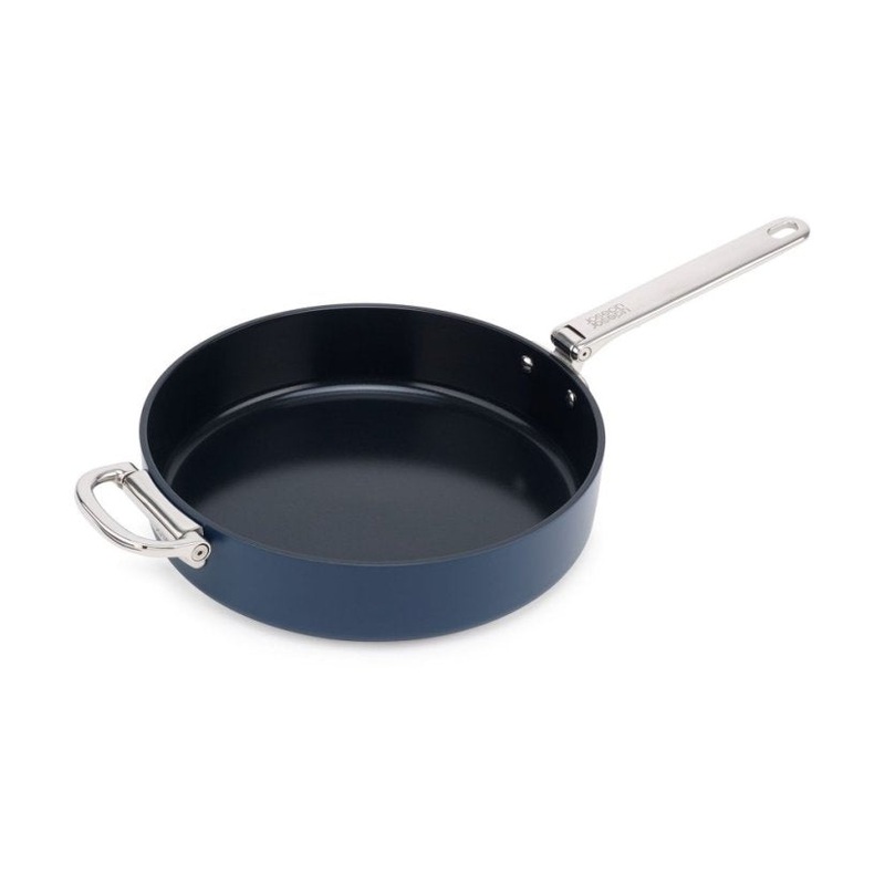 SpaceFoldingHandleCeramicNon-stick3.8Qt.BlueSautPan