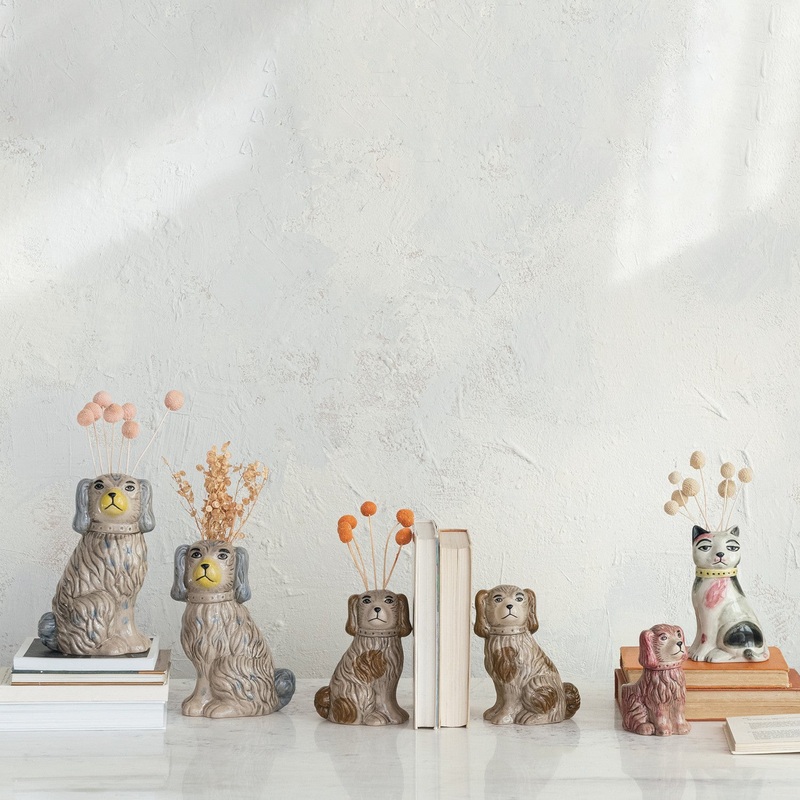 Hand-PaintedVintageReproductionVase