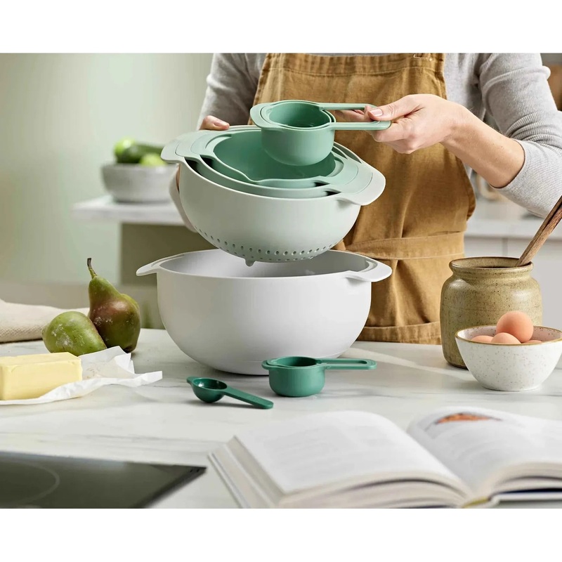 Nest9PlusGreenBowlSet