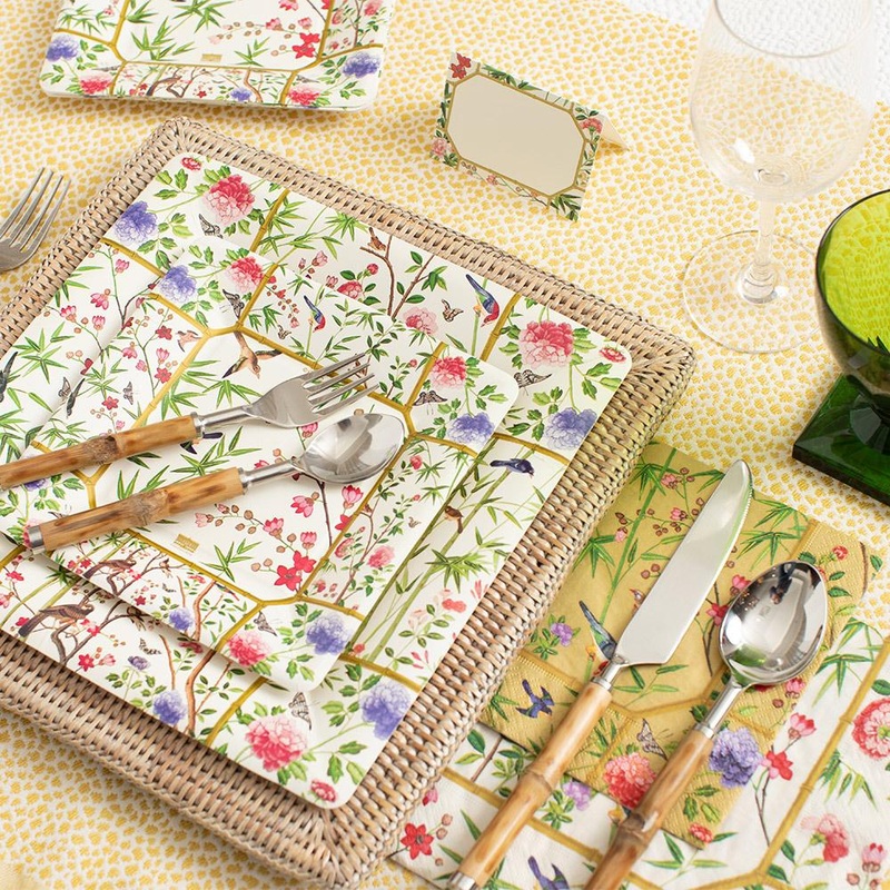 ChineseWallpaperSquarePaperPlates&Napkin
