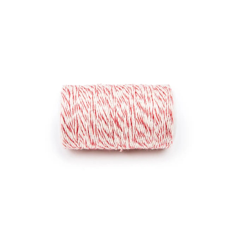 FoxRunRedCottonTwine,65.6-Yards