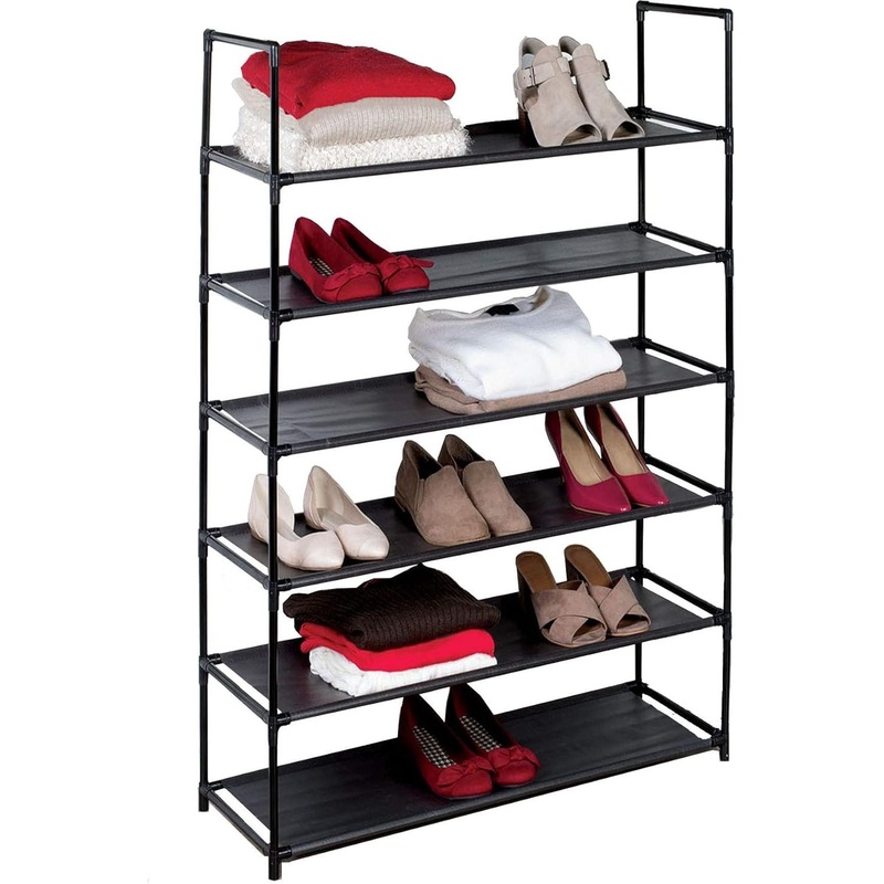 Organizer6TierShoeRack,Black