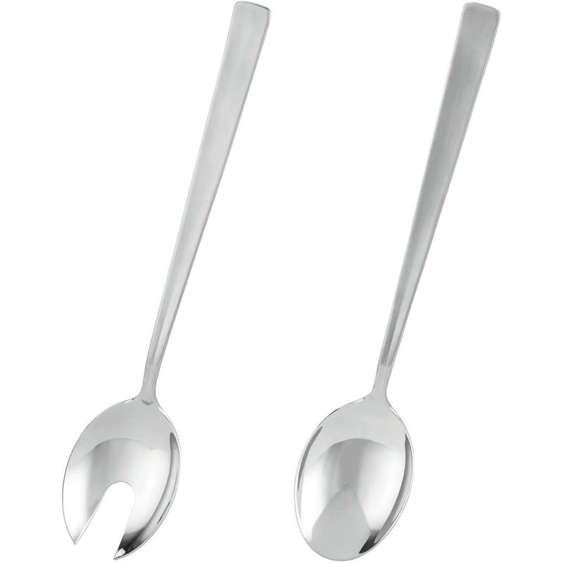 RsleStainlessSteelSaladServingUtensilSet