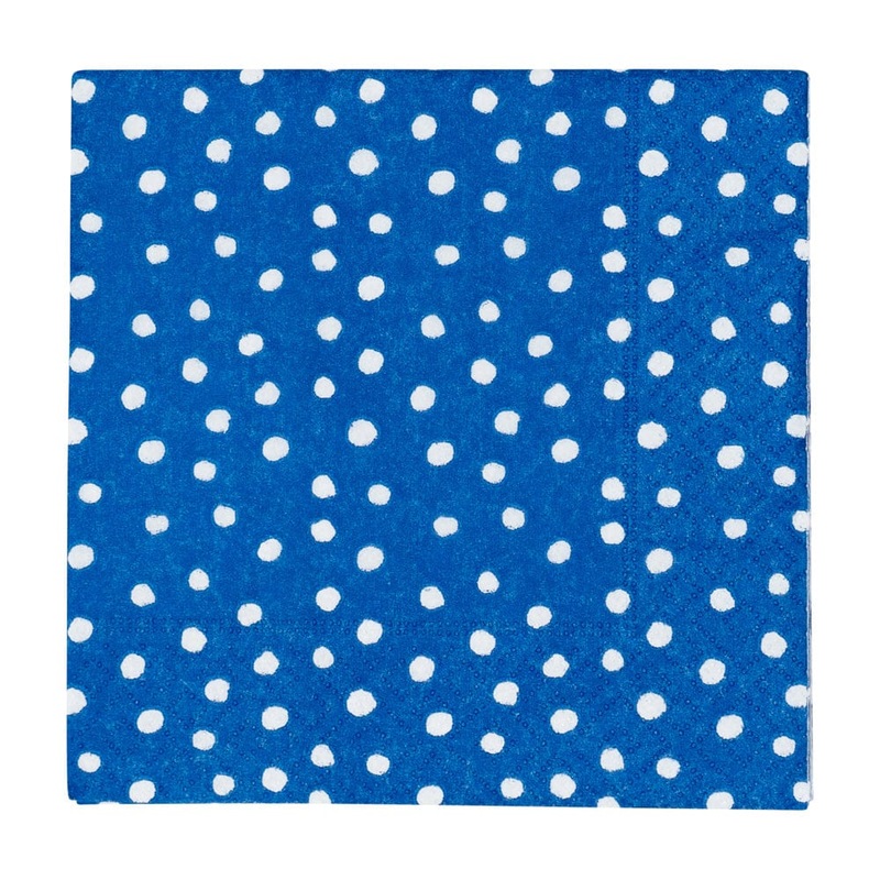 SmallDotsRoyalBlueNapkins