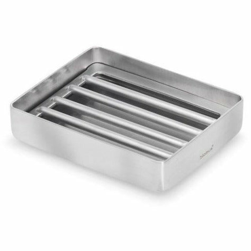 BrushedRailSoapDish