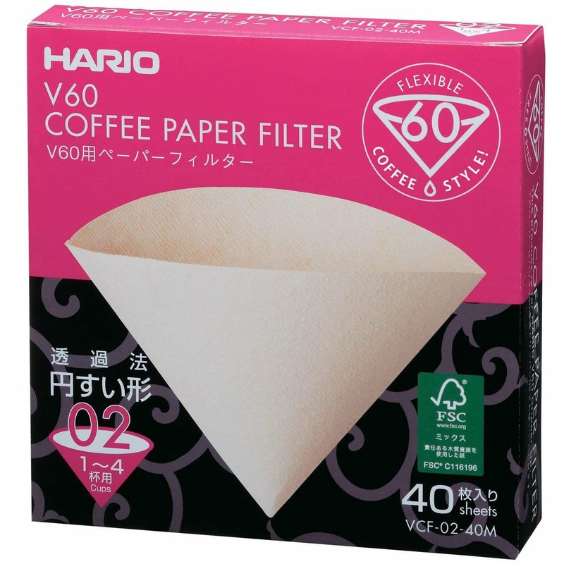 HarioBrownPaperFilterSet/40