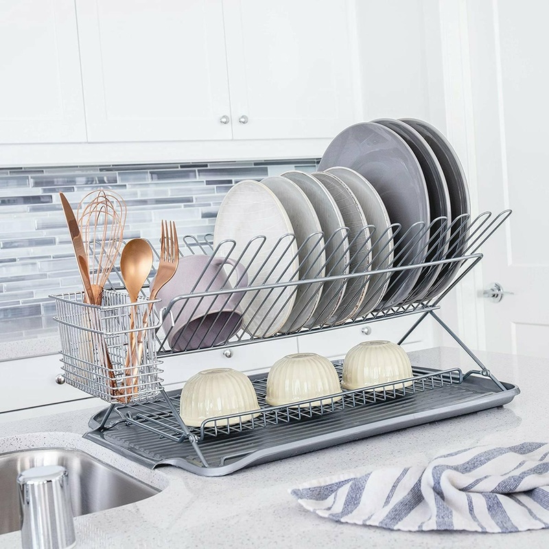 LargeFoldingDishRack