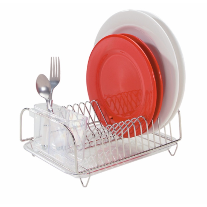 StainlessSteelCompactDishRack