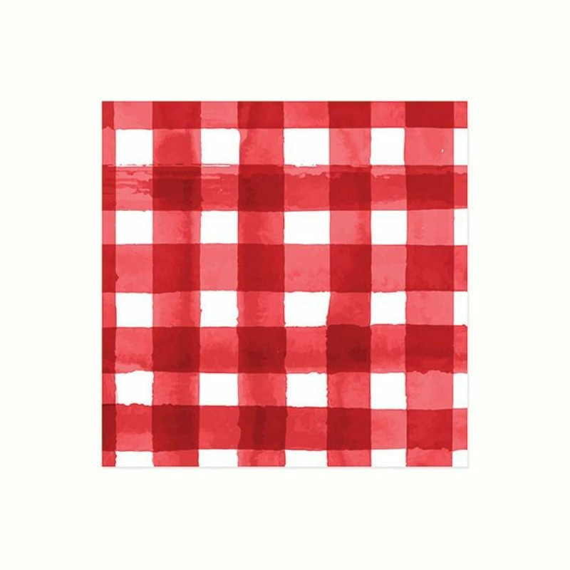 WatercolorPlaidNapkin