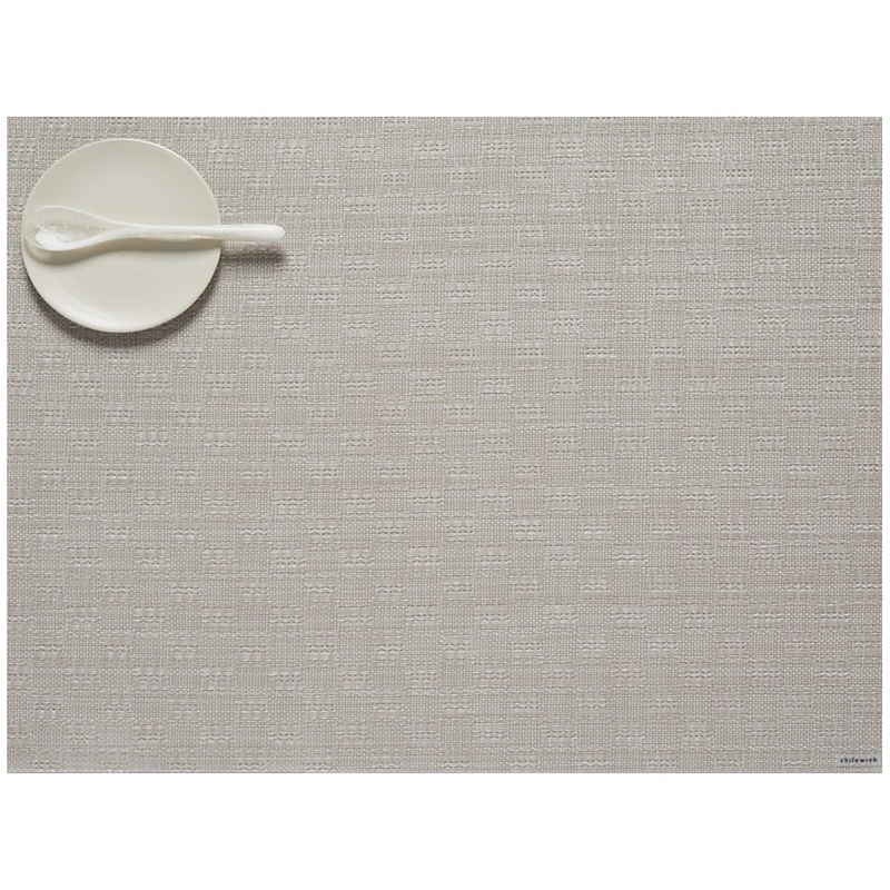 BayWeavePlacemat,Flax