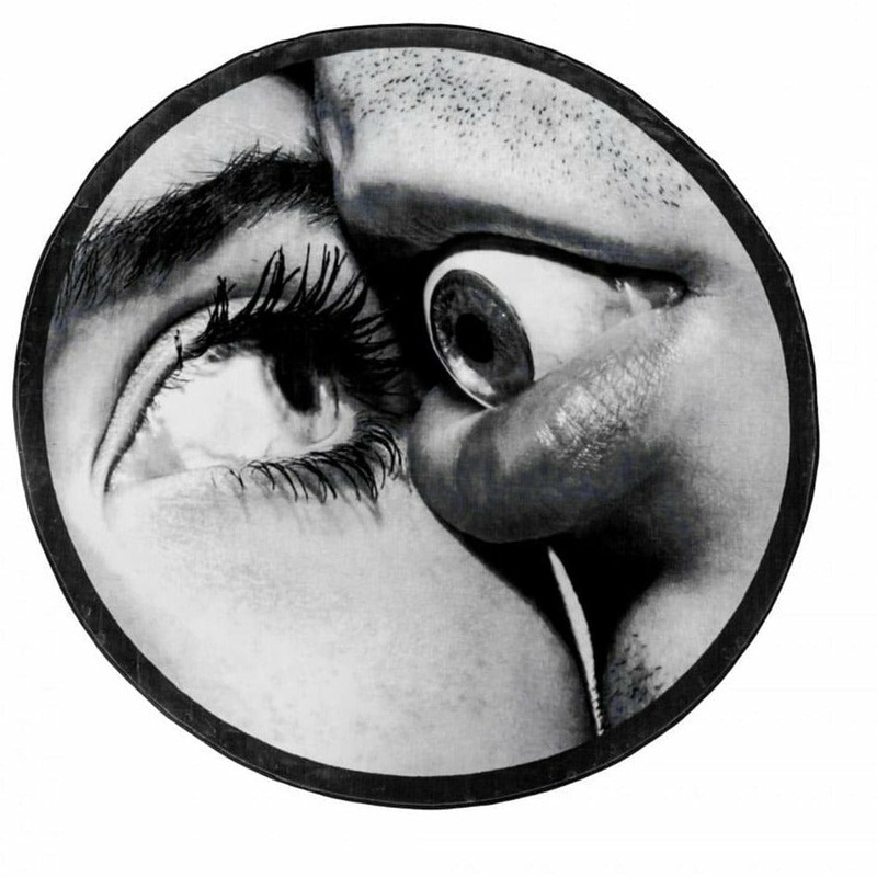 RoundCottonRug-Eye&Mouth