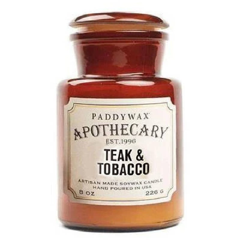 ApothecaryCandle,Teak&Tobacco