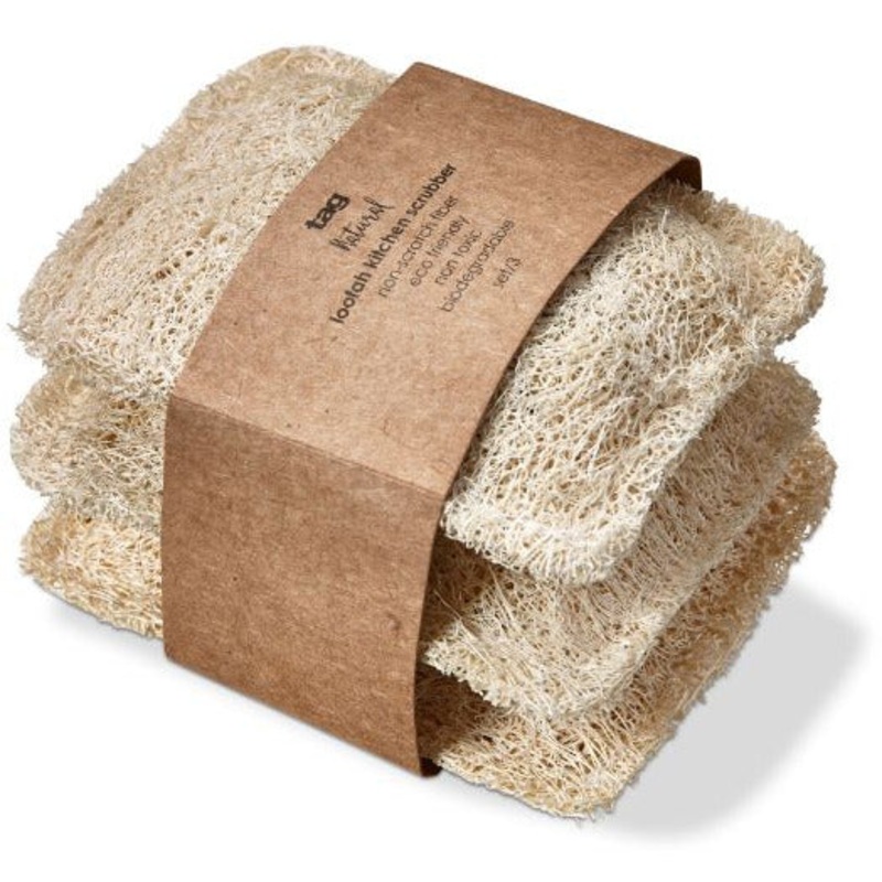 LoofahKitchenScrubbersset/3