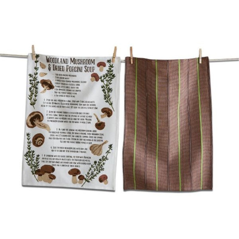 MushroomSoupRecipeDishTowelSet/2