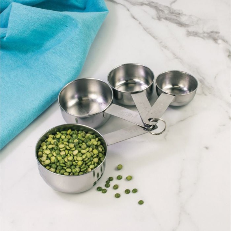 StainlessSteelMeasuringCupsSet/4