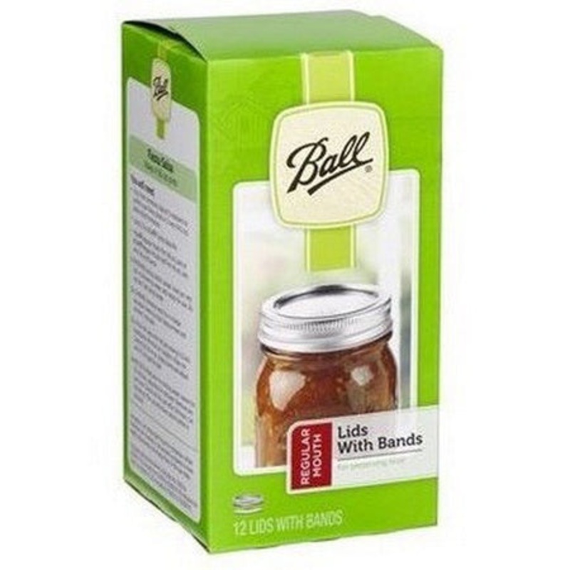 BallRegularCanningJarBands&LidsSet/12