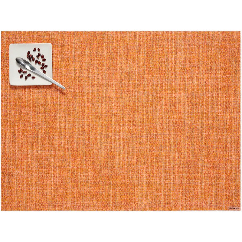 Chilewich,BoucleRectanglePlacemat,Tangerine