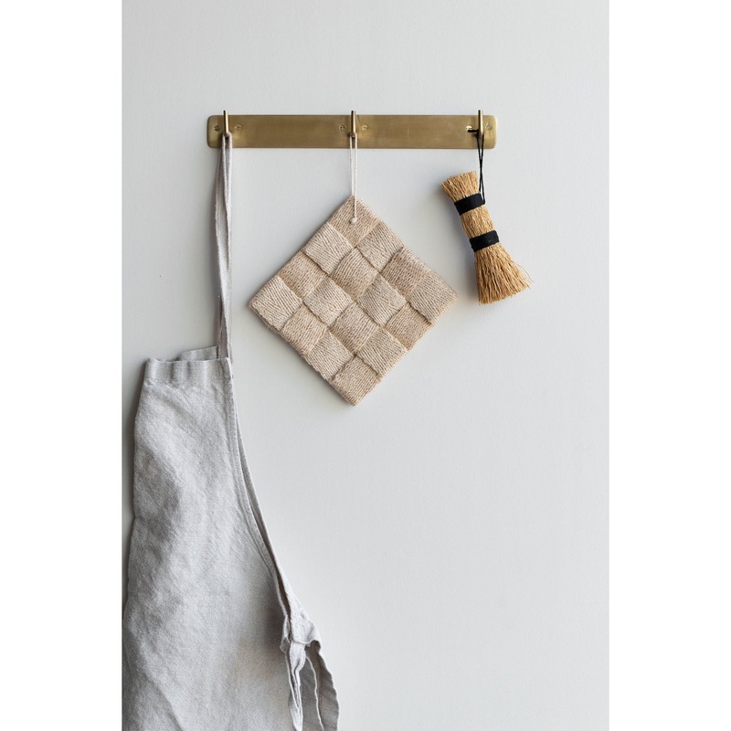 FogLinenPlateTripleHook