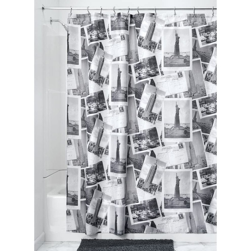 iDesignShowerCurtainPhotoCollageNYC