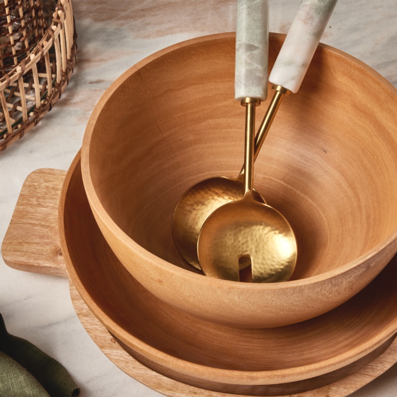 KilnMangoWoodSaladBowl9.75