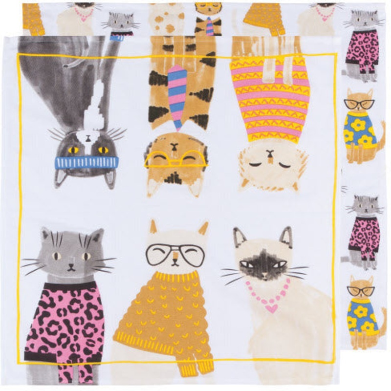FelineFineFloursackDishtowelSet/2