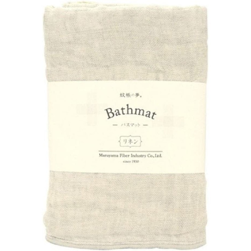 Nawrap100%NaturalLinenBathmat
