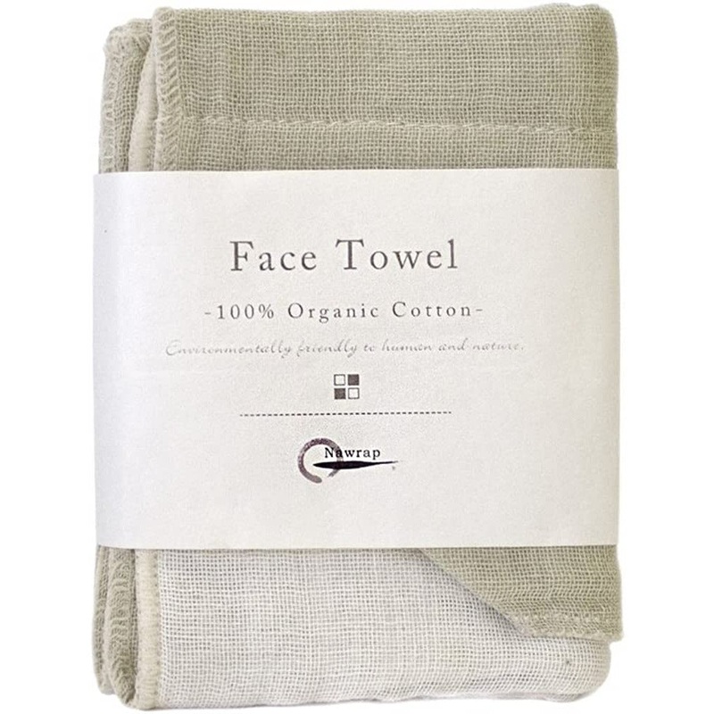 NawrapOrganicCottonFaceTowel