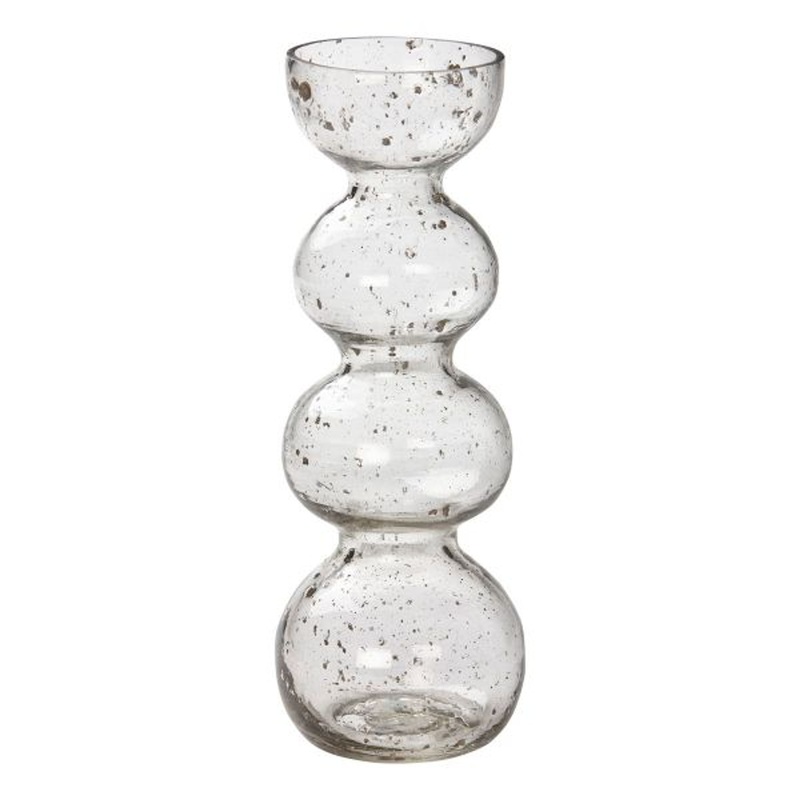 ClearBellaPebbleGlassVase