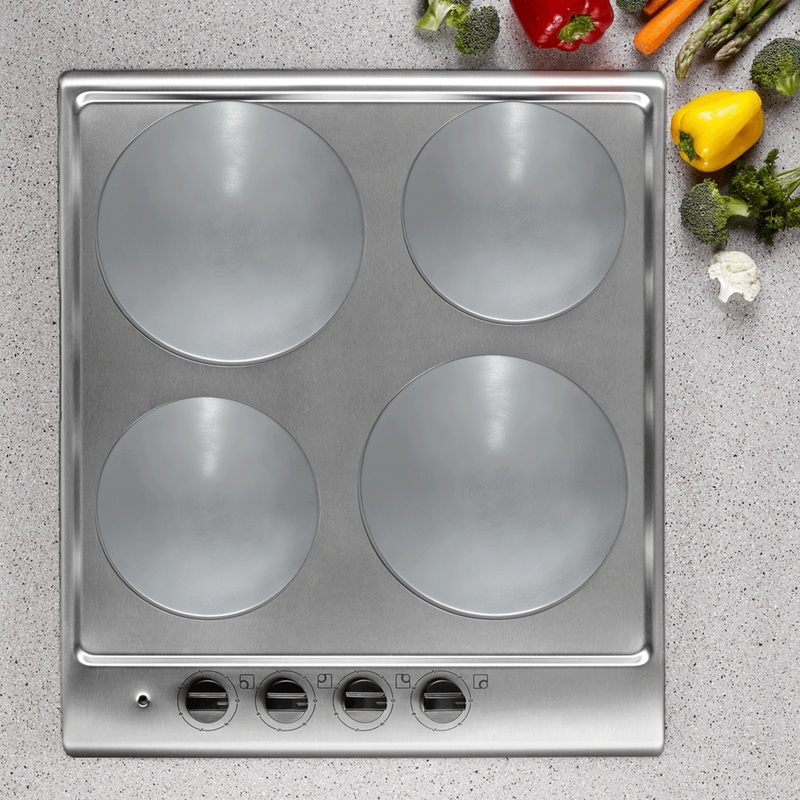 StainlessSteelRoundBurnerCoverRangeKleen