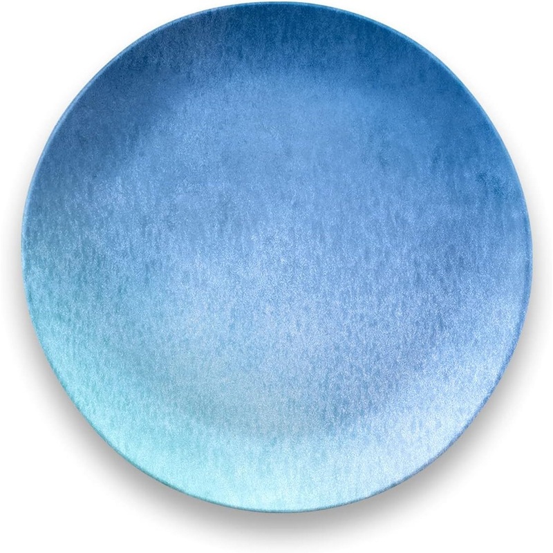 TarHongMelamineOceanicOmbreSaladPlates,8.5"