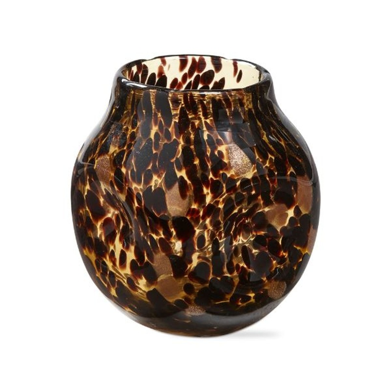 TortoiseArtGlassVase
