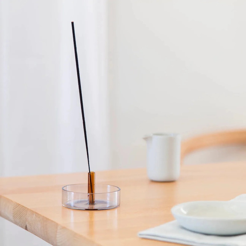 DuoToneGlassIncenseHolder