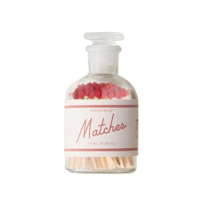 RedSafetyMatchesinGlassBottle
